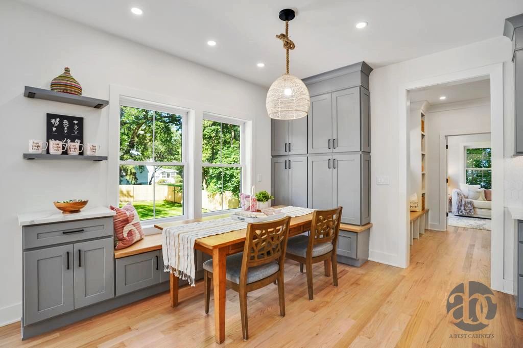 Kitchen cabinet with seating sale